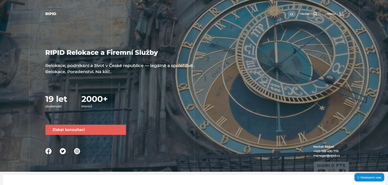 Relocation & Business Consulting Platform