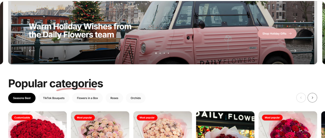 Flower Delivery Service